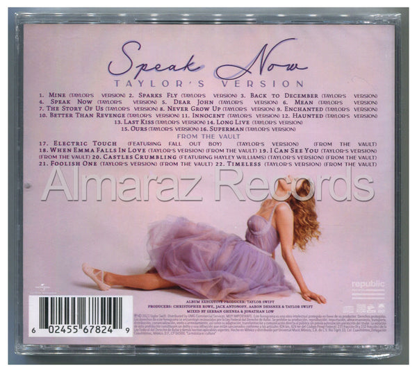 Taylor Swift Speak Now Taylors Version 2cd