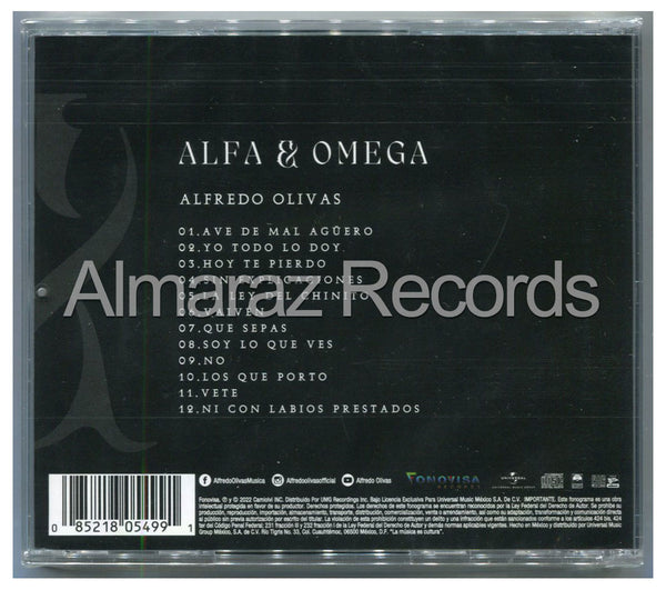 Alfredo Olivas Alfa Omega CD