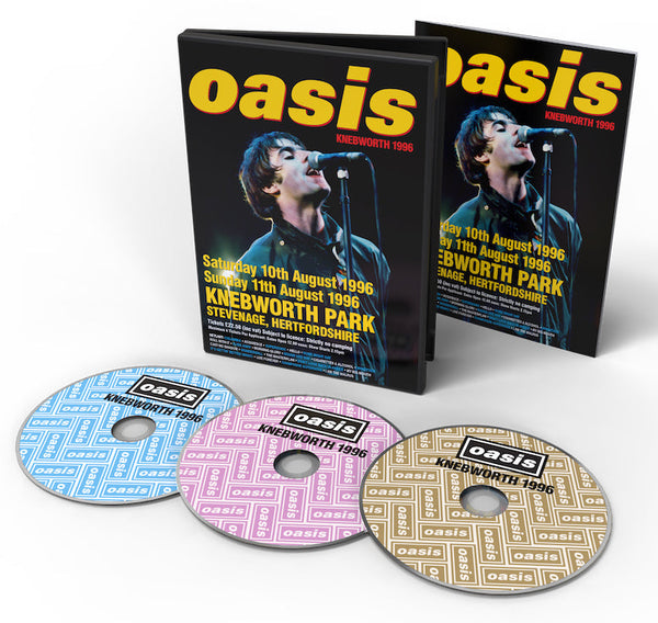 Oasis Knebworth 1996 3DVD [Importado]