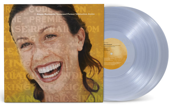 Alanis Morissette Supposed Former Infatuation Junkie Vinyl LP [Clear]