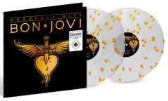 Bon Jovi Greatest Hits Vinyl LP [Gold Splatter]