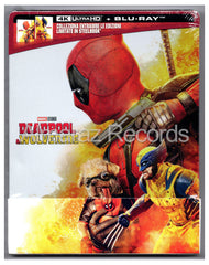 Deadpool & Wolverine Blu-Ray 4k UHD + Blu-Ray [Steelbook][Deadpool Cover]