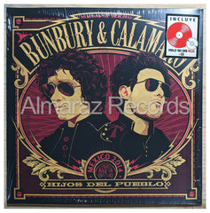 Enrique Bunbury & Andres Calamaro Hijos Del Pueblo Vinyl LP+CD