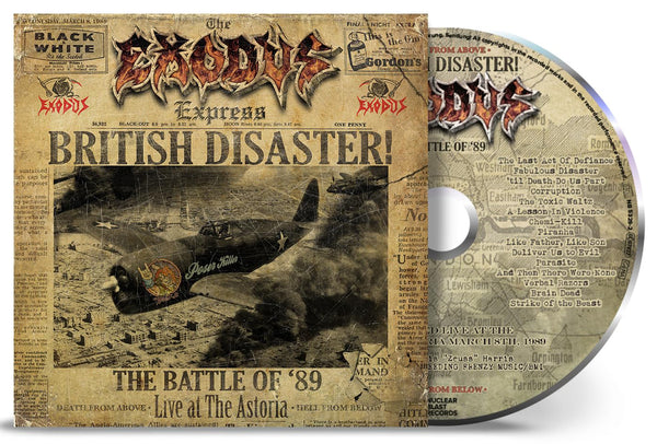 Exodus British Disaster The Battle Of '89 CD [Importado]