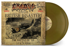 Exodus British Disaster The Battle Of '89 Vinyl LP [Gold]