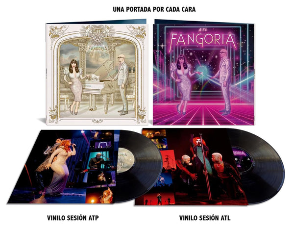 Fangoria ATP-ATL A Todo Piano A Todo Laser Vinyl LP