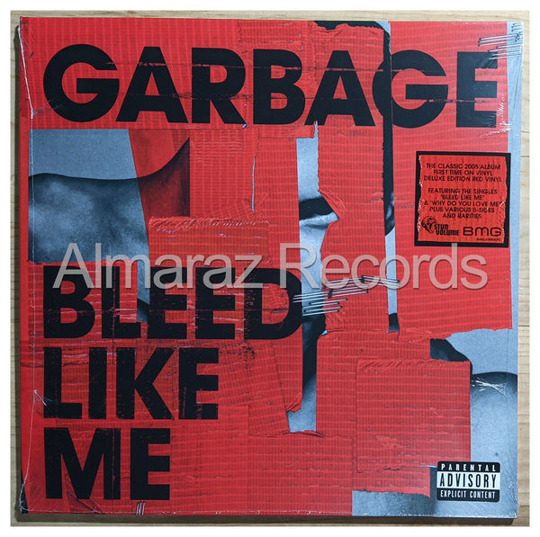 Garbage Bleed Like Me Deluxe Vinyl LP [Red]