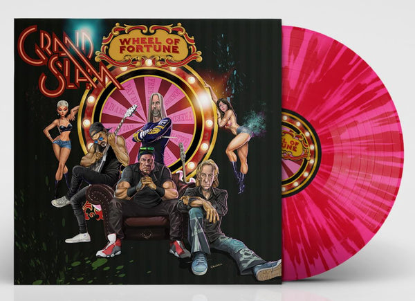 Grand Slam Wheel Of Fortune Vinyl LP [Pink/Red]