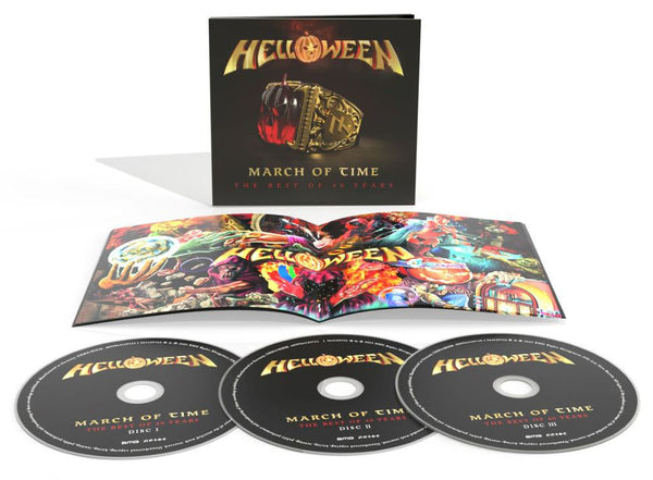 Helloween March Of Time The Best Of 40 Years 3CD [Importado]