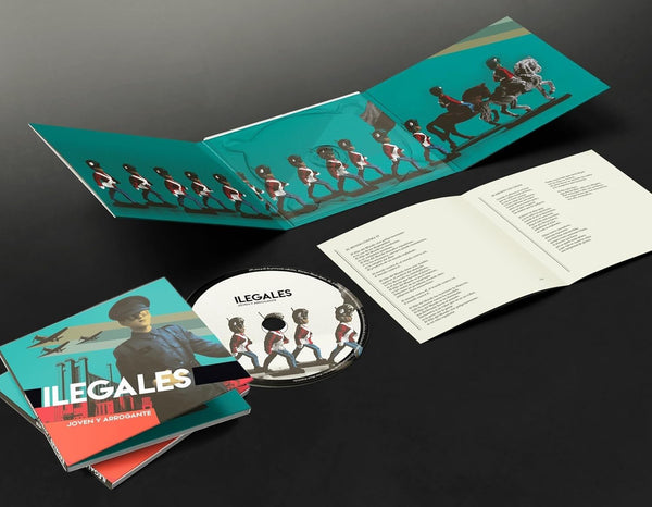 Ilegales Joven Y Arrogante CD [Importado]
