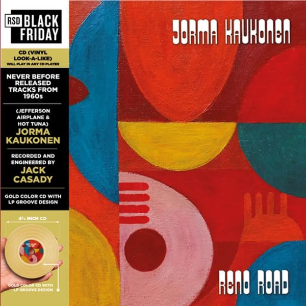 Jorma Kaukonen & Jack Casidy Reno Road CD [RSD Black Friday 2024]