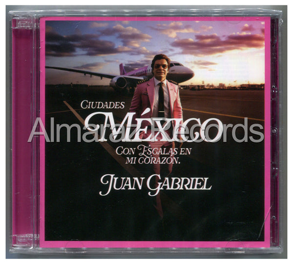 Juan Gabriel Mexico Ciudades Con Escalas En Mi Corazon CD