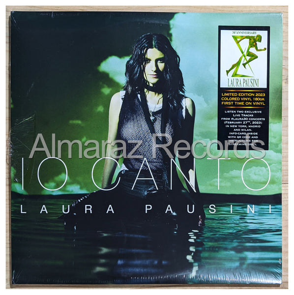 Laura Pausini Io Canto Vinyl LP [Dark Green]