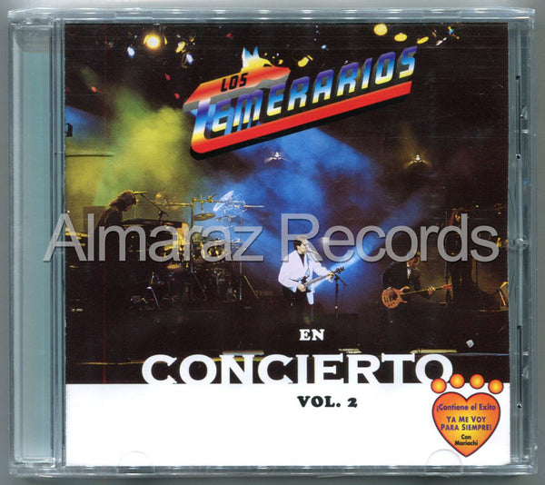 Los Temerarios En Concierto Vol. 2 CD