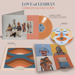 Love Of Lesbian Ejercito De Salvacion Vinyl LP+Pañuelo+Bandera