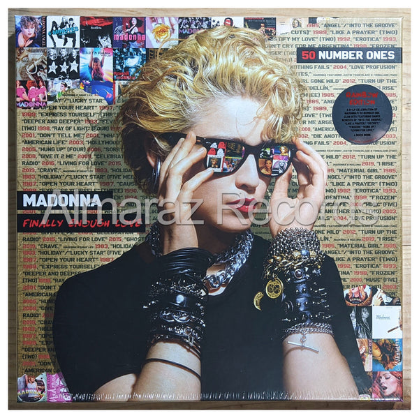 Madonna Finally Enough Love Vinyl LP Boxset [Rainbow]