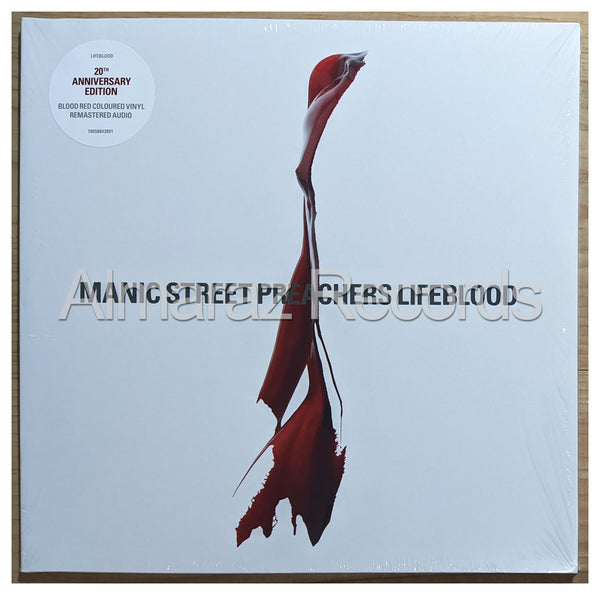 Manic Street Preachers Lifeblood 20 Vinyl LP [Red]