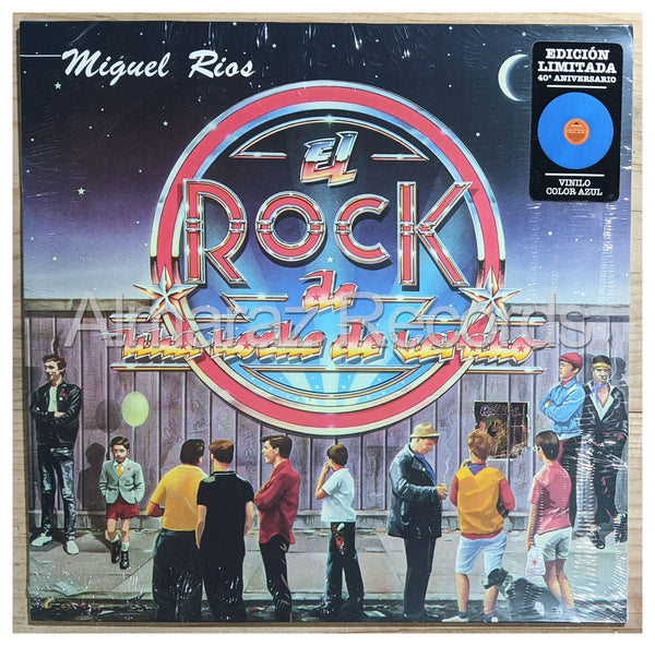 Miguel Rios El Rock De Una Noche De Verano Vinyl LP [Azul]