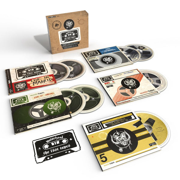 Motorhead The Lost Tapes Collection Vol. 1-5 CD Boxset