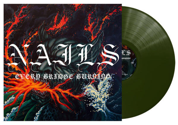 Nails Every Bridge Burning Vinyl LP [Green]