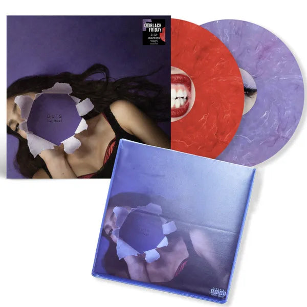 Olivia Rodrigo Guts Spilled Vinyl LP [Red/Purple Marble][RSD Black Friday 2024]