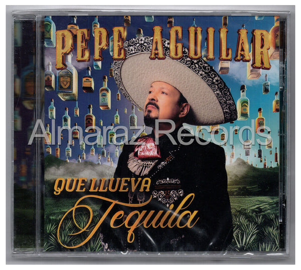 Pepe Aguilar Que Llueva Tequila CD