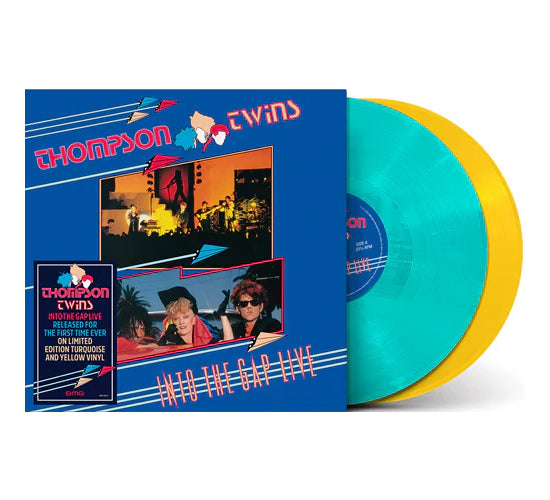 Thompson Twins Into The Gap Live Vinyl LP [Turquoise/Yellow][RSD 2025]