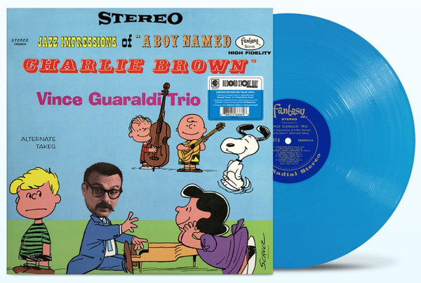 Vince Guaraldi Trio Jazz Impressions Of A Boy Named Charlie Brown Vinyl LP [Blue][RSD 2025]