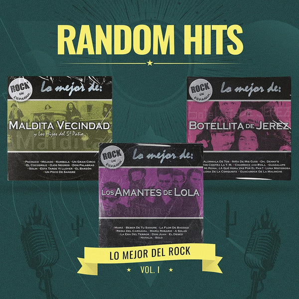 Random Hits Lo Mejor Del Rock Vol. 1 3CD