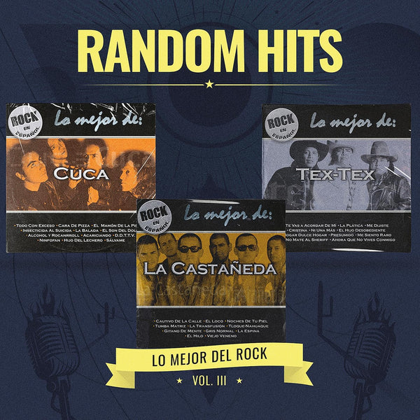 Random Hits Lo Mejor Del Rock Vol. 3 3CD