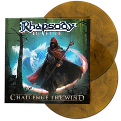 Rhapsody Of Fire Challenge The Wind Vinyl LP [Brown/Black Marble]