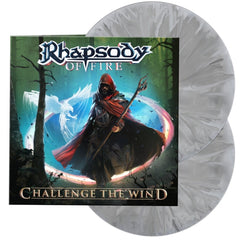 Rhapsody Of Fire Challenge The Wind Vinyl LP [White/Grey Marble]