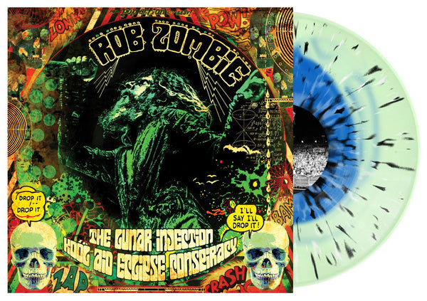 Rob Zombie The Lunar Injection Kool Aid Eclipse Conspiracy Vinyl LP [Blue/Green Splatter]