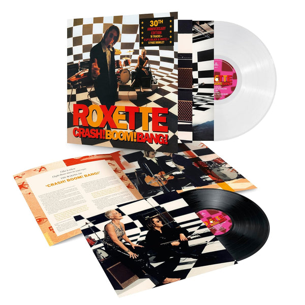 Roxette Crash! Boom! Bang! 30th Anniversary Vinyl LP [White/Black]