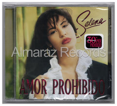 Selena Amor Prohibido 30 Aniversario CD