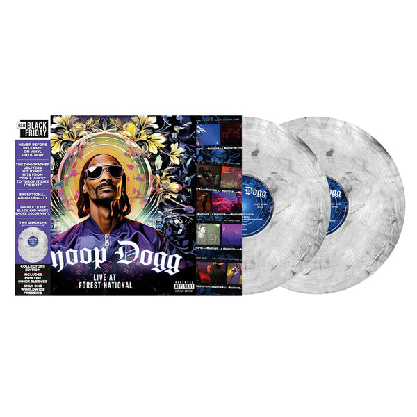 Snoop Dogg Live At Forest National 2005 Vinyl LP+DVD [White/Black Smoke][RSD Black Friday 2024]