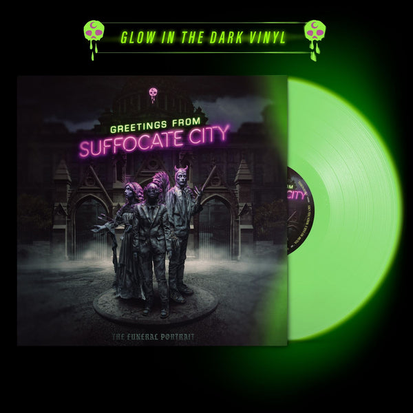 The Funeral Portrait Greetings From Suffocate City Vinyl LP [Glow In The Dark]