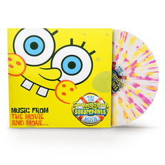 The Spongebob Squarepants Movie Soundtrack Vinyl LP [Pink/Yellow Splatter][RSD Black Friday 2024]