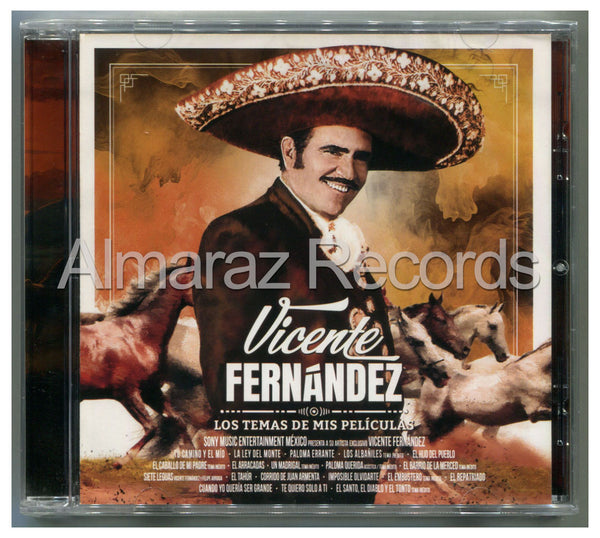 Vicente Fernandez Los Temas De Mis Peliculas CD