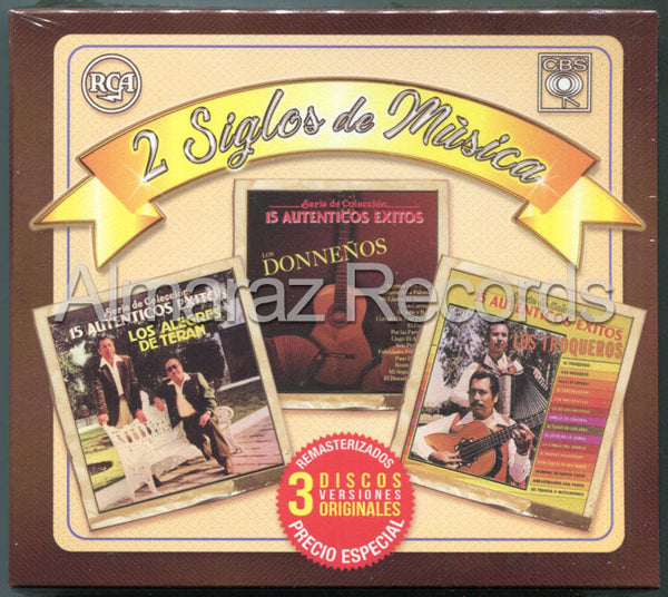 2 Siglos De Musica Los Donneños / Alegres De Teran / Troqueros 3CD