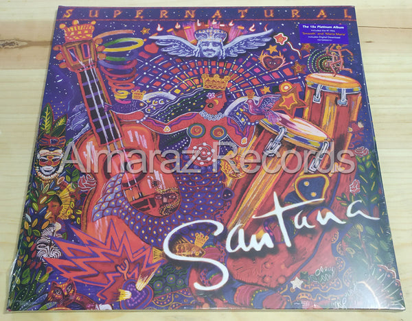 Carlos Santana Supernatural Vinyl LP