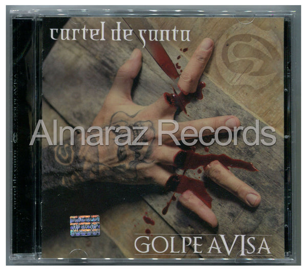 Cartel De Santa Golpe Avisa CD - Almaraz Records | Tienda de Discos y Películas
 - 1