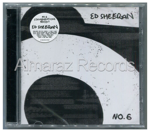 Ed Sheeran No. 6 Collaborations Project CD [Importado]