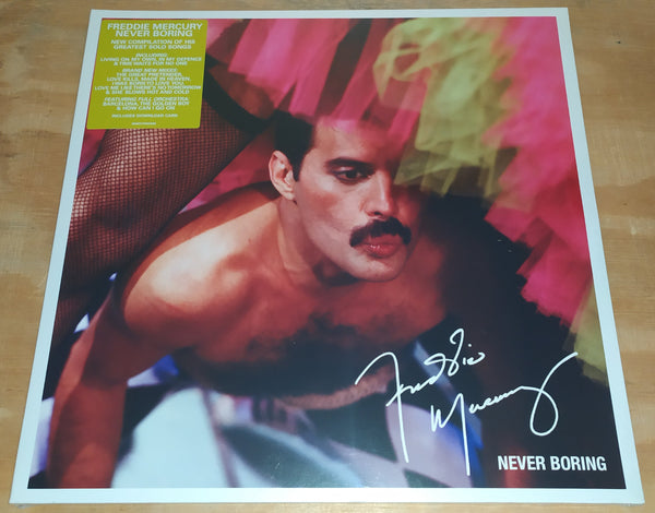 Freddie Mercury Never Boring Vinyl LP