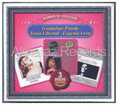 Tesoros De Coleccion Tania Libertad Guadalupe Pineda Eugenia Leon 3CD