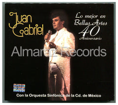 Juan Gabriel Lo Mejor En Bellas Artes 40 Aniversario CD+DVD - Almaraz Records | Tienda de Discos y Películas
 - 1