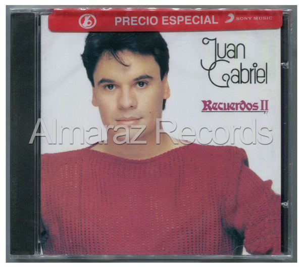 Juan Gabriel Recuerdos II CD - Almaraz Records | Tienda de Discos y Películas
 - 1