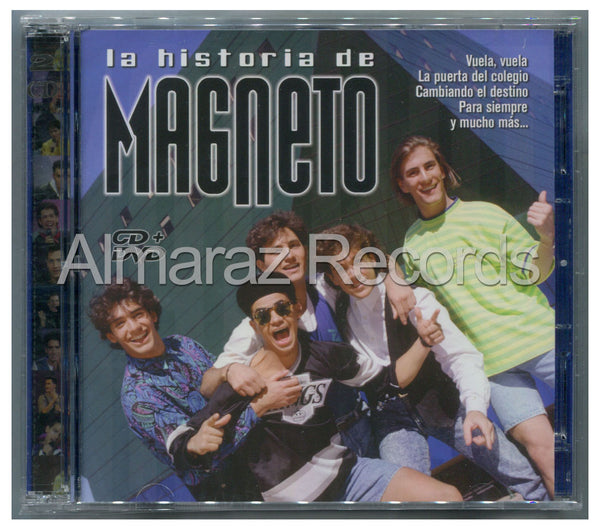 Magneto La Historia De Magneto CD+DVD - Almaraz Records | Tienda de Discos y Películas
 - 1