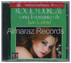 Rocio Durcal Canta Lo Romantico De Juan Gabriel CD - Almaraz Records | Tienda de Discos y Películas
 - 1