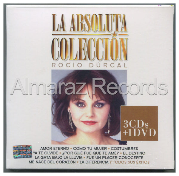 Rocio Durcal La Absoluta Coleccion 3CD+DVD - Almaraz Records | Tienda de Discos y Películas
 - 1